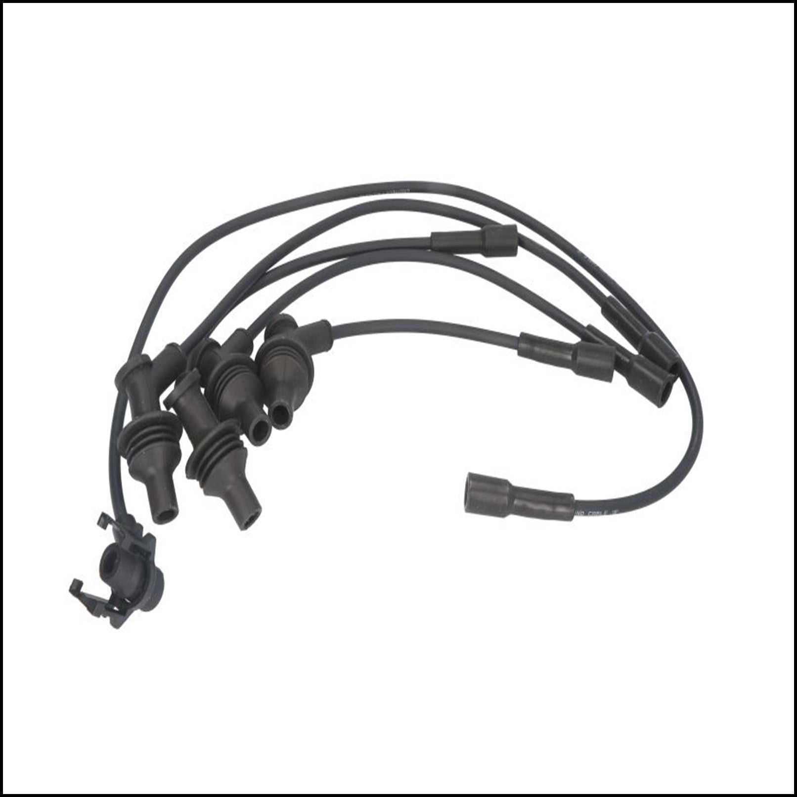 Kit 5 Cavi Candele Accensione Per Renault Clio I dal 1994-1998 BIBA-RICAMBI