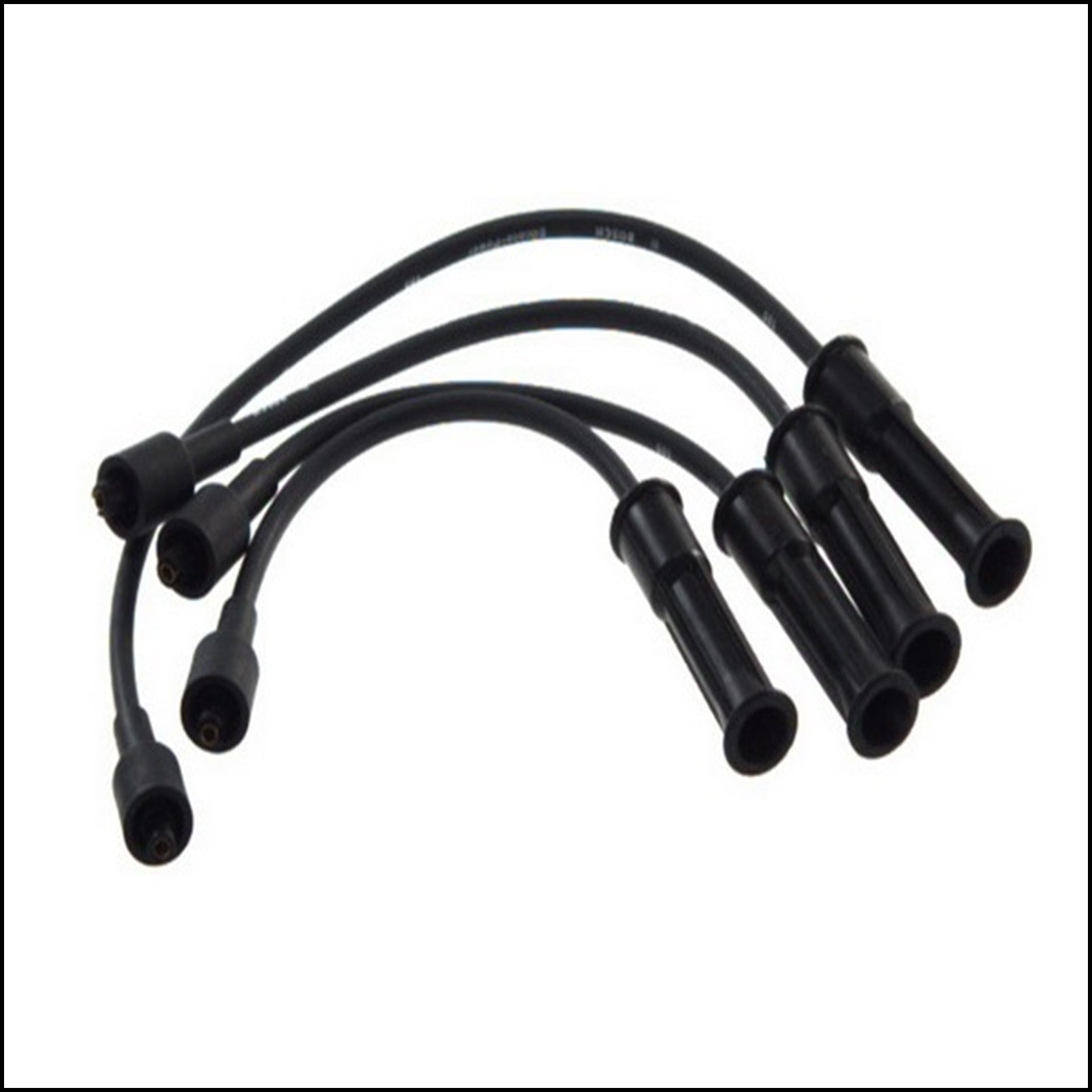 Kit 4 Cavi Candele Accensione Per Renault Kangoo dal 1998> BIBA-RICAMBI