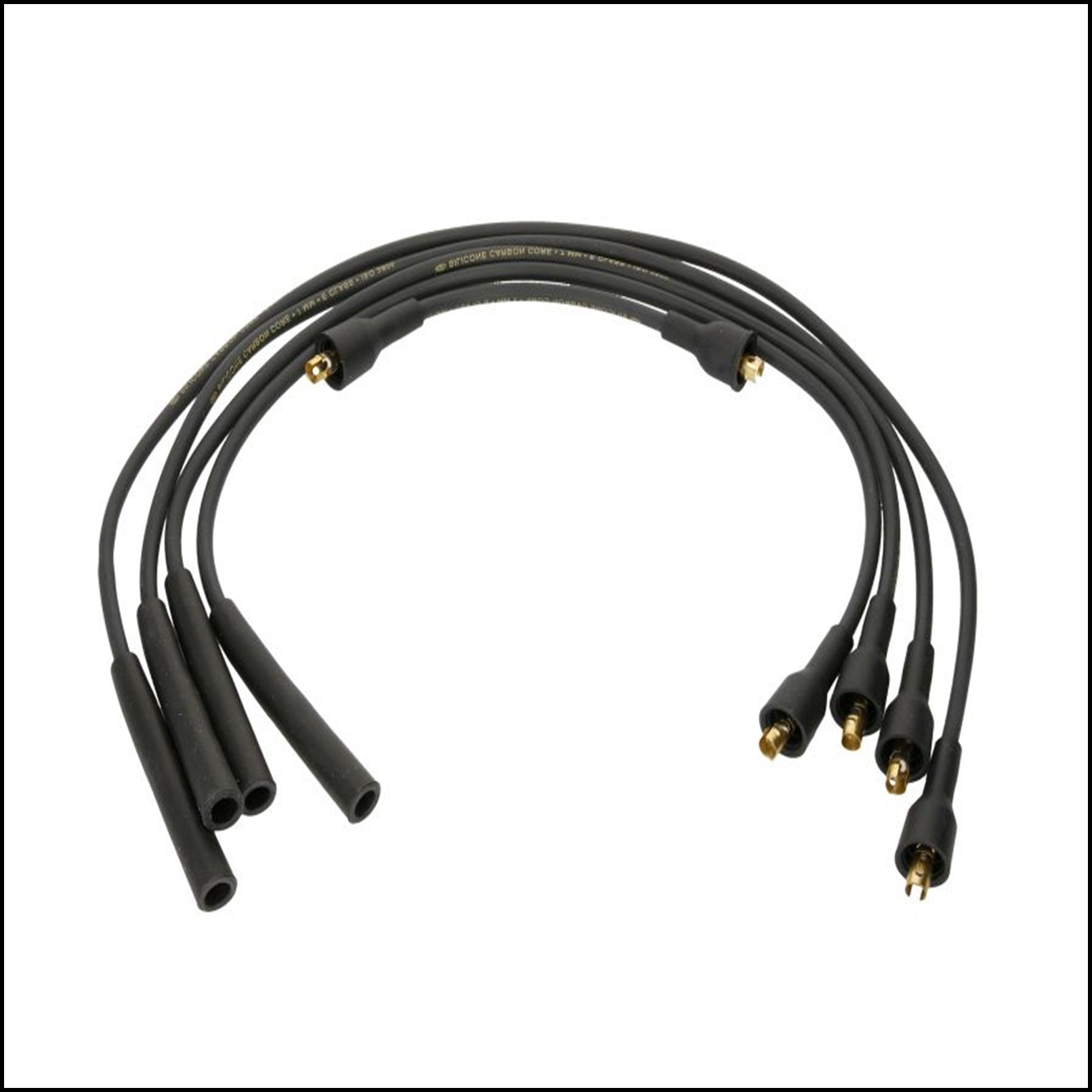 Kit 5 Cavi Candele Accensione Per Volkswagen Maggiolino dal 1949-1992 BIBA-RICAMBI