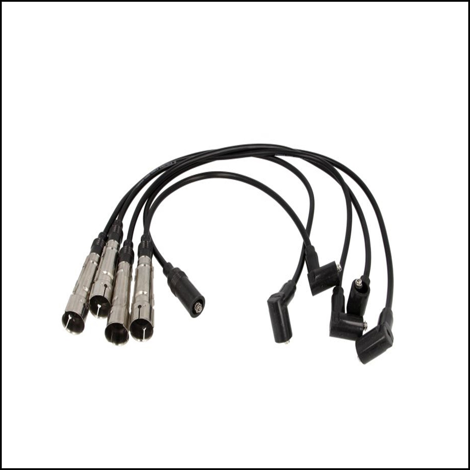 Kit 5 Cavi Candele Accensione Per Volkswagen Scirocco dal 1974-1984 BIBA-RICAMBI