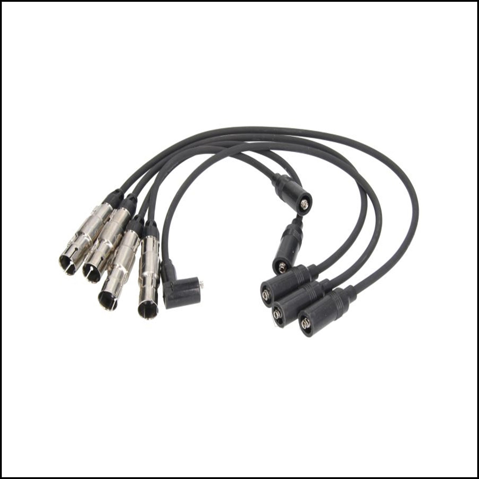 Kit 5 Cavi Candele Accensione Per Seat Ibiza II dal 1993-1996 BIBA-RICAMBI