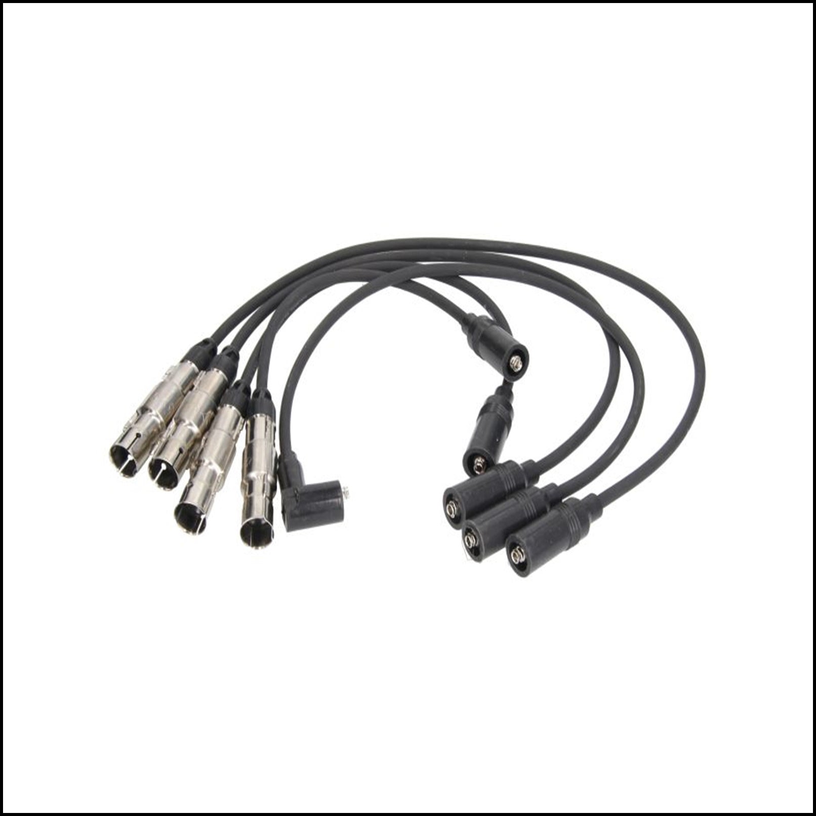 Kit 5 Cavi Candele Accensione Per Seat Cordoba dal 1996-1999 BIBA-RICAMBI