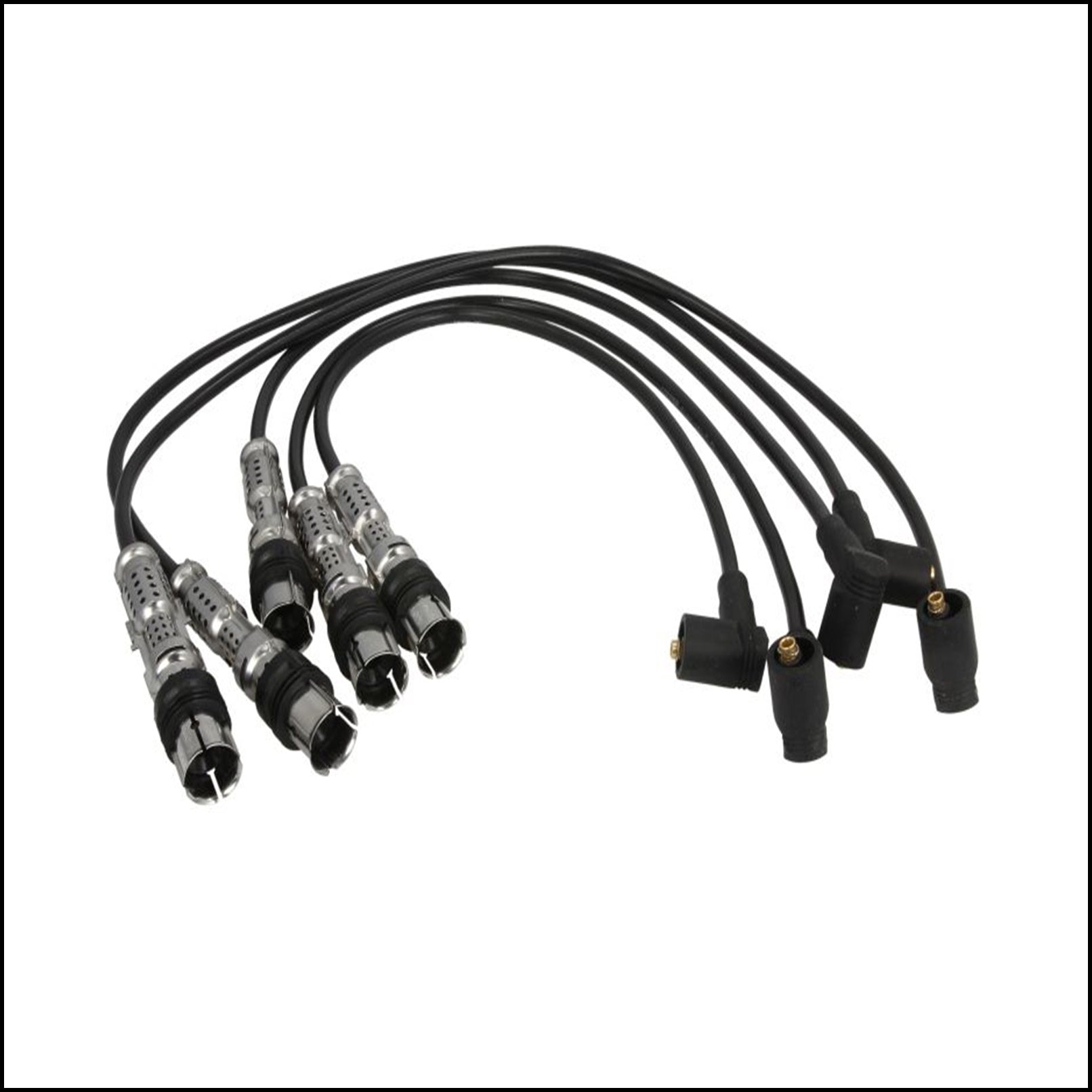Kit 5 Cavi Candele Accensione Per Volkswagen Bora dal 1998> BIBA-RICAMBI