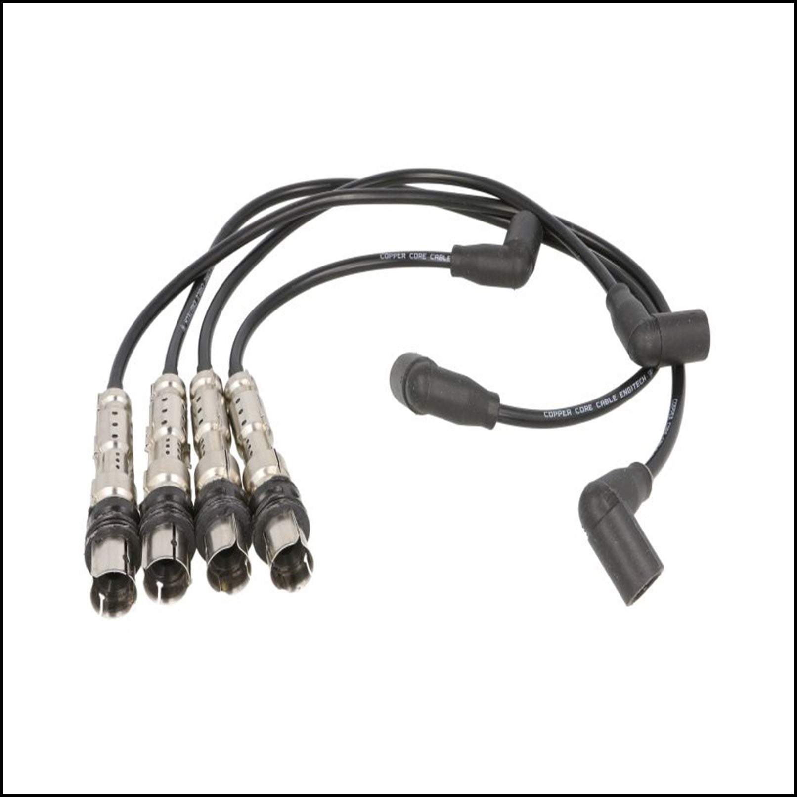 Kit 4 Cavi Candele Accensione Per Volkswagen New Beetle dal 2000> BIBA-RICAMBI