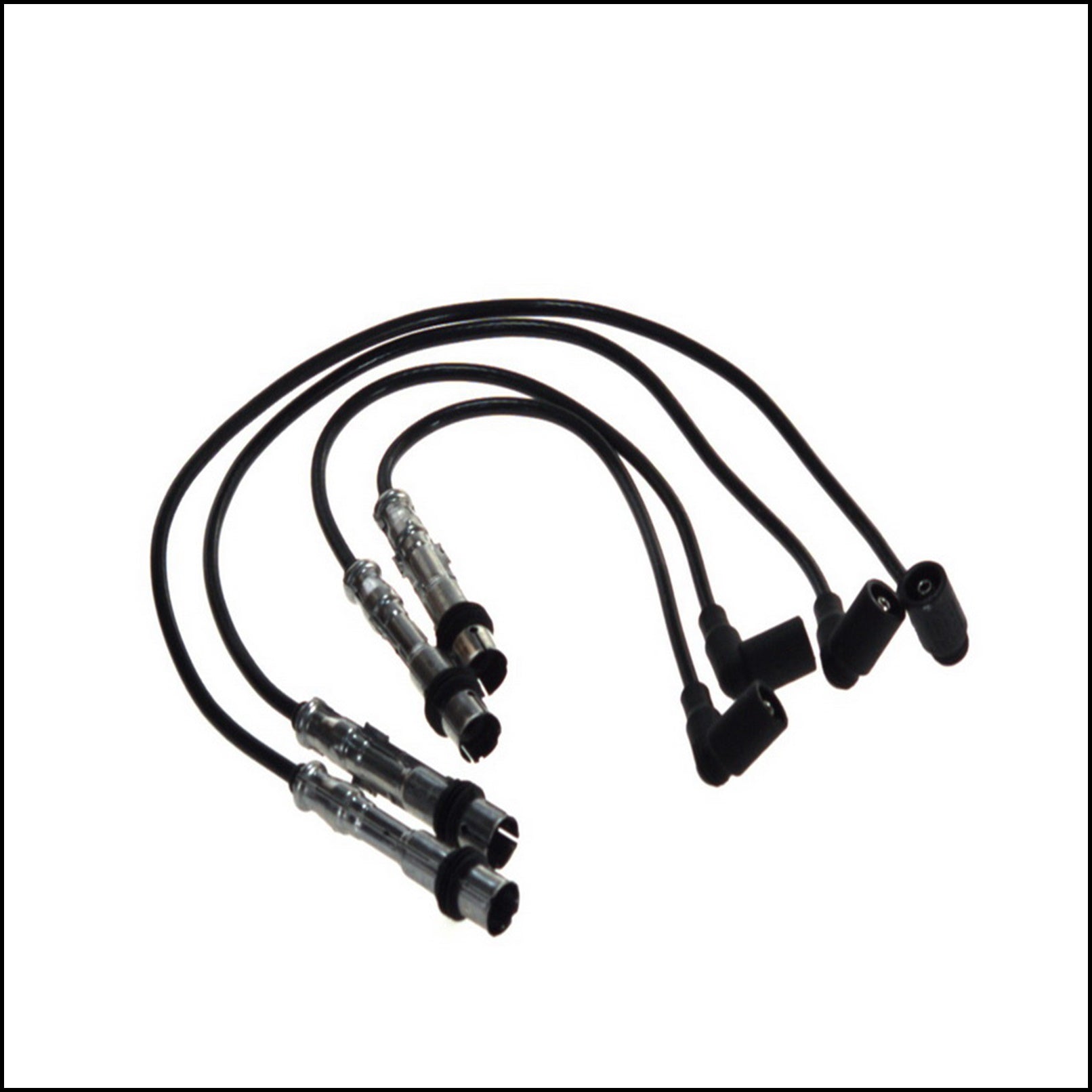 Kit 4 Cavi Candele Accensione Per Seat Ibiza IV dal 2003> BIBA-RICAMBI
