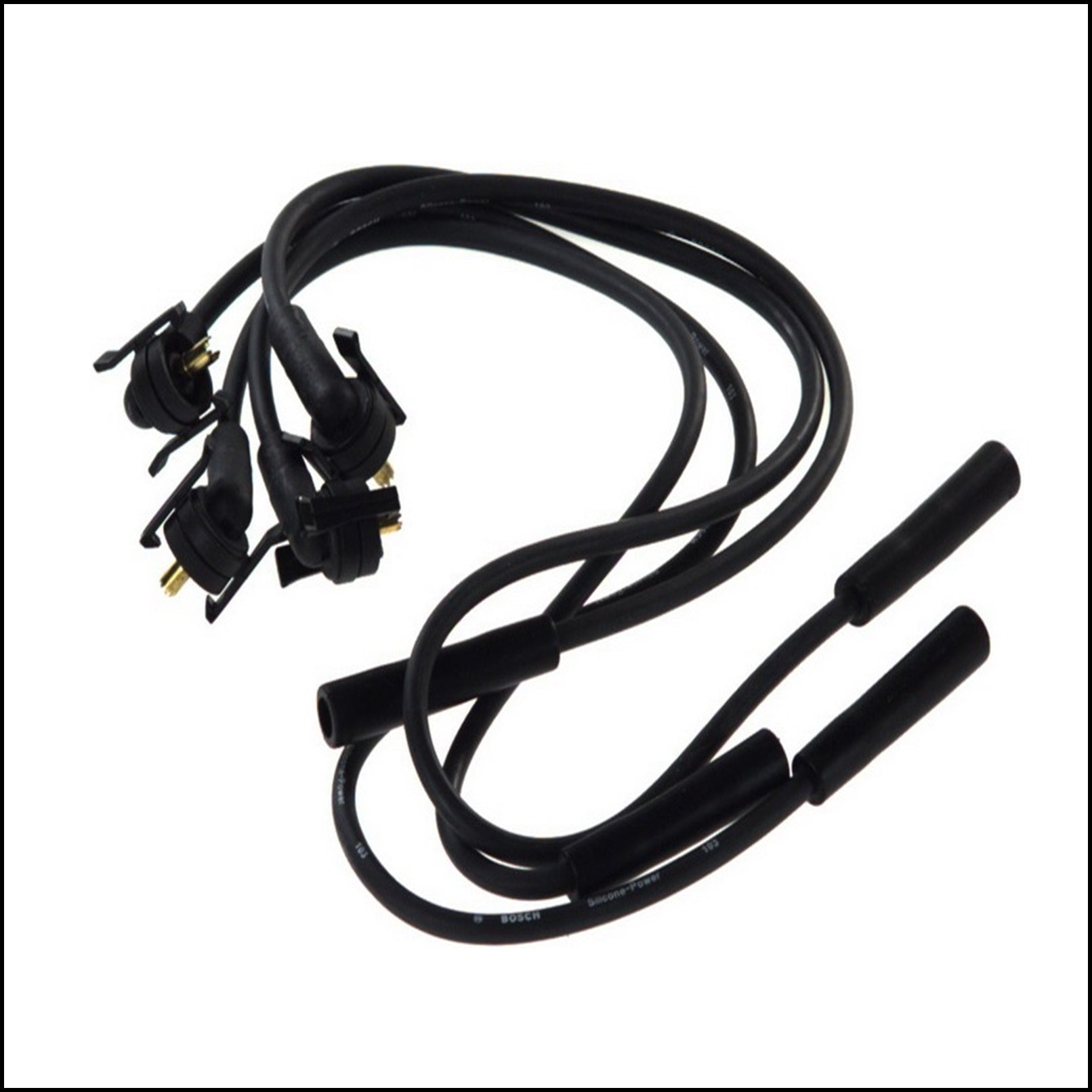 Kit 4 Cavi Candele Accensione Per Ford Orion dal 1988-1995 BIBA-RICAMBI