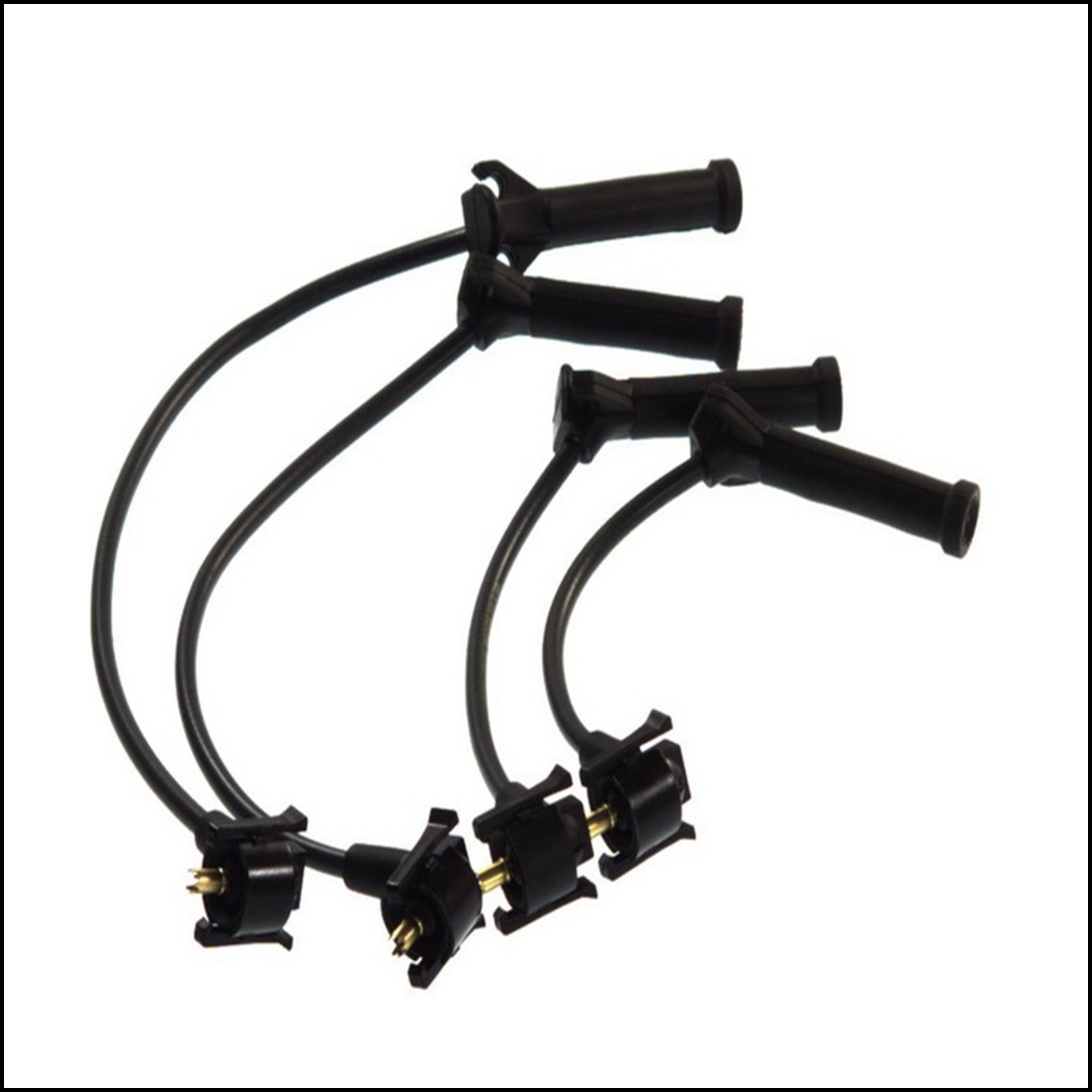 Kit 4 Cavi Candele Accensione Per Ford Mondeo II dal 1998> BIBA-RICAMBI