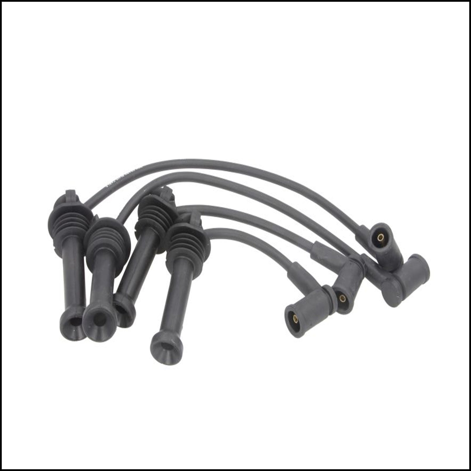 Kit 4 Cavi Candele Accensione Per Ford Fiesta VI dal 2008> BIBA-RICAMBI