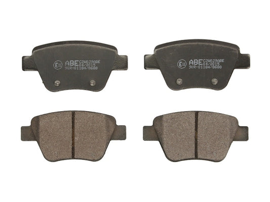 Kit 4 Pastiglie Freno Posteriori Compatibile Per Seat Leon Dal 2005-2012 BIBA-RICAMBI