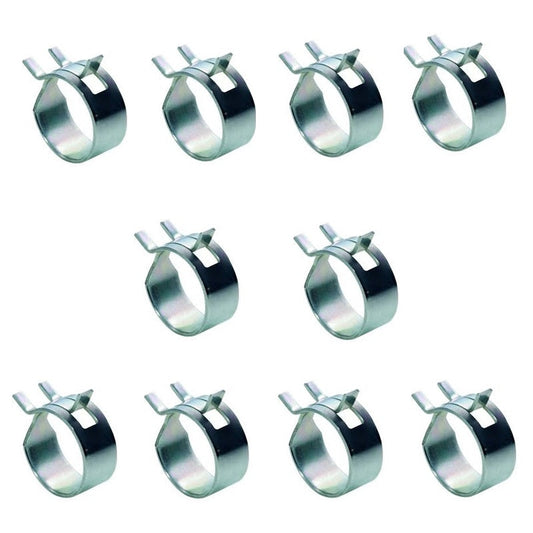 Fascetta stringitubo a molla Acciaio (W1) Ø 10 | Banda 8mm (10pz) BIBA-RICAMBI