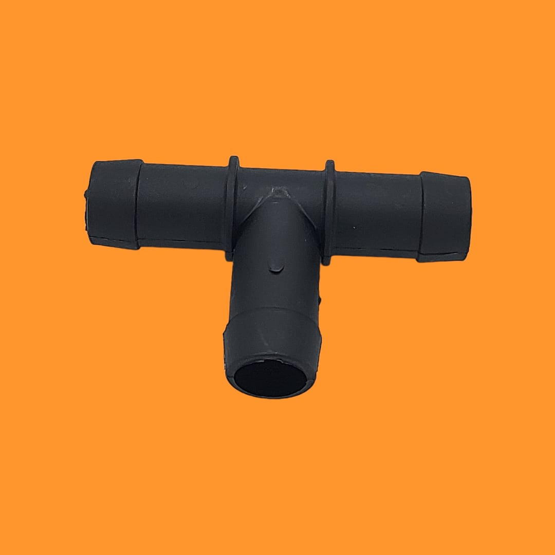 Connettore Forma T Per Tubi Acqua Diametro Ø 15 art.101933 BIBA-RICAMBI
