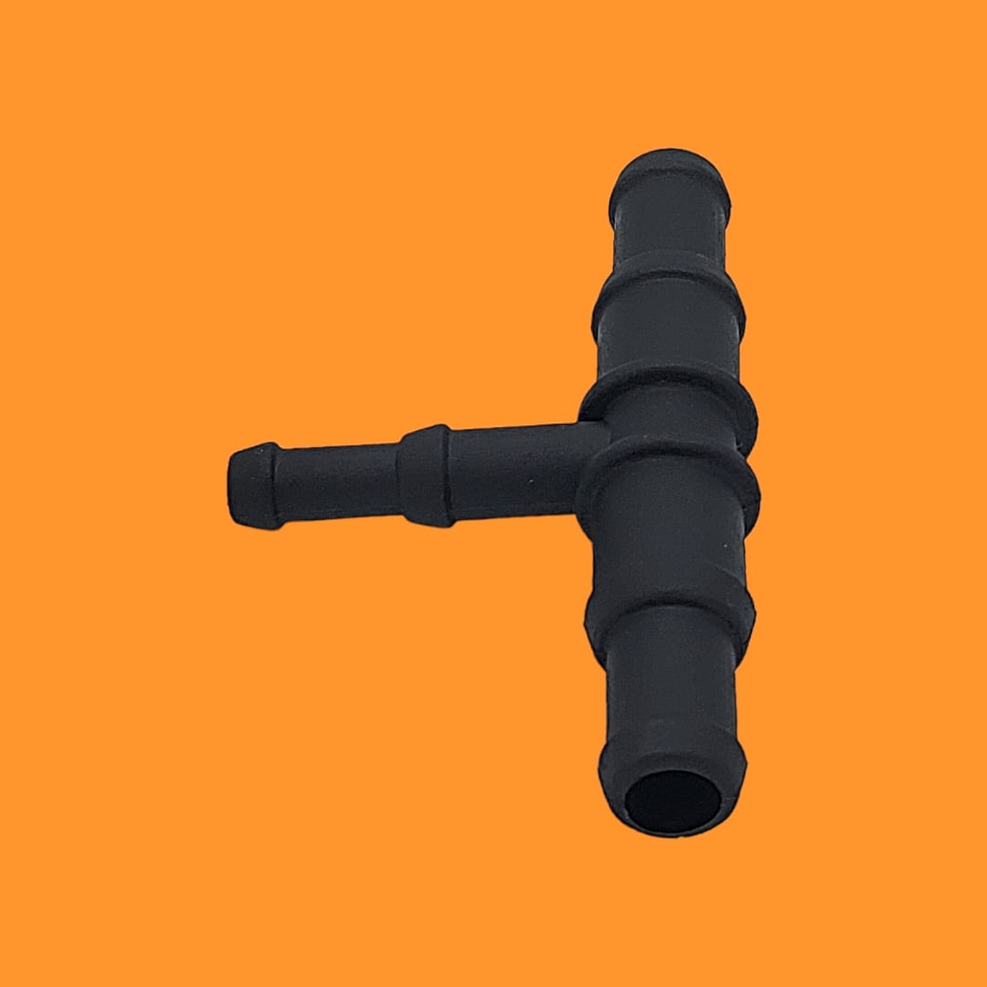 Connettore Forma T Per Tubi Acqua Con Varie Misure Ø 12-15 art.101935 BIBA-RICAMBI
