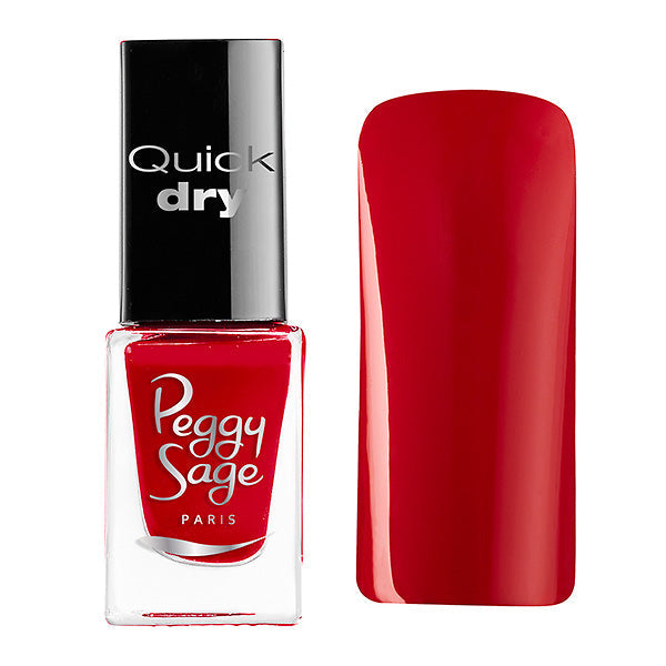 PEGGY SAGE  SMALTO PER UNGHIE QUICK DRY ADRIANA 5233 - 5ML - BIBA-RICAMBI