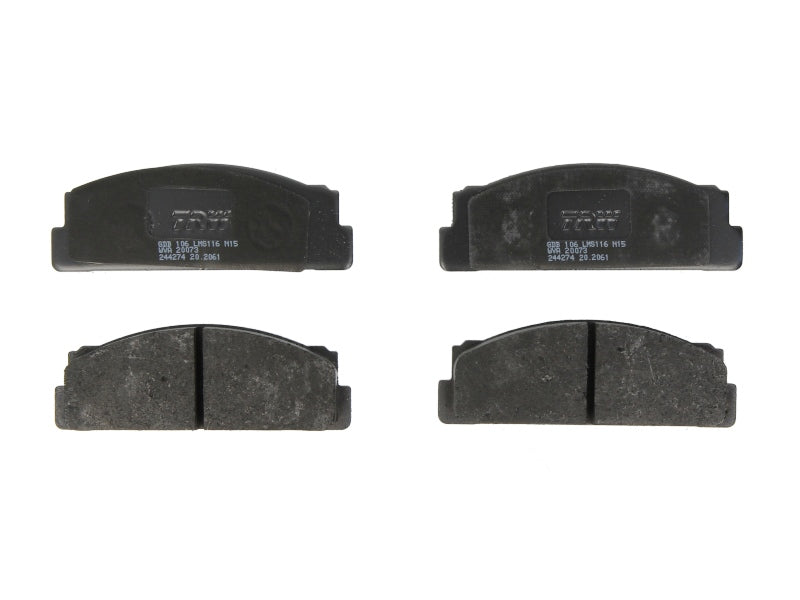Kit 4 Pastiglie Freno Marca TRW Codice | GDB106 BIBA-RICAMBI