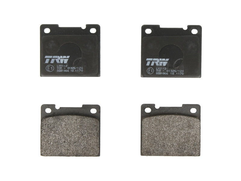 Kit 4 Pastiglie Freno Marca TRW Codice | GDB1066 BIBA-RICAMBI