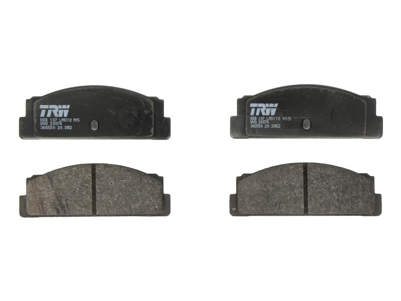 Kit 4 Pastiglie Freno Marca TRW Codice | GDB107 BIBA-RICAMBI