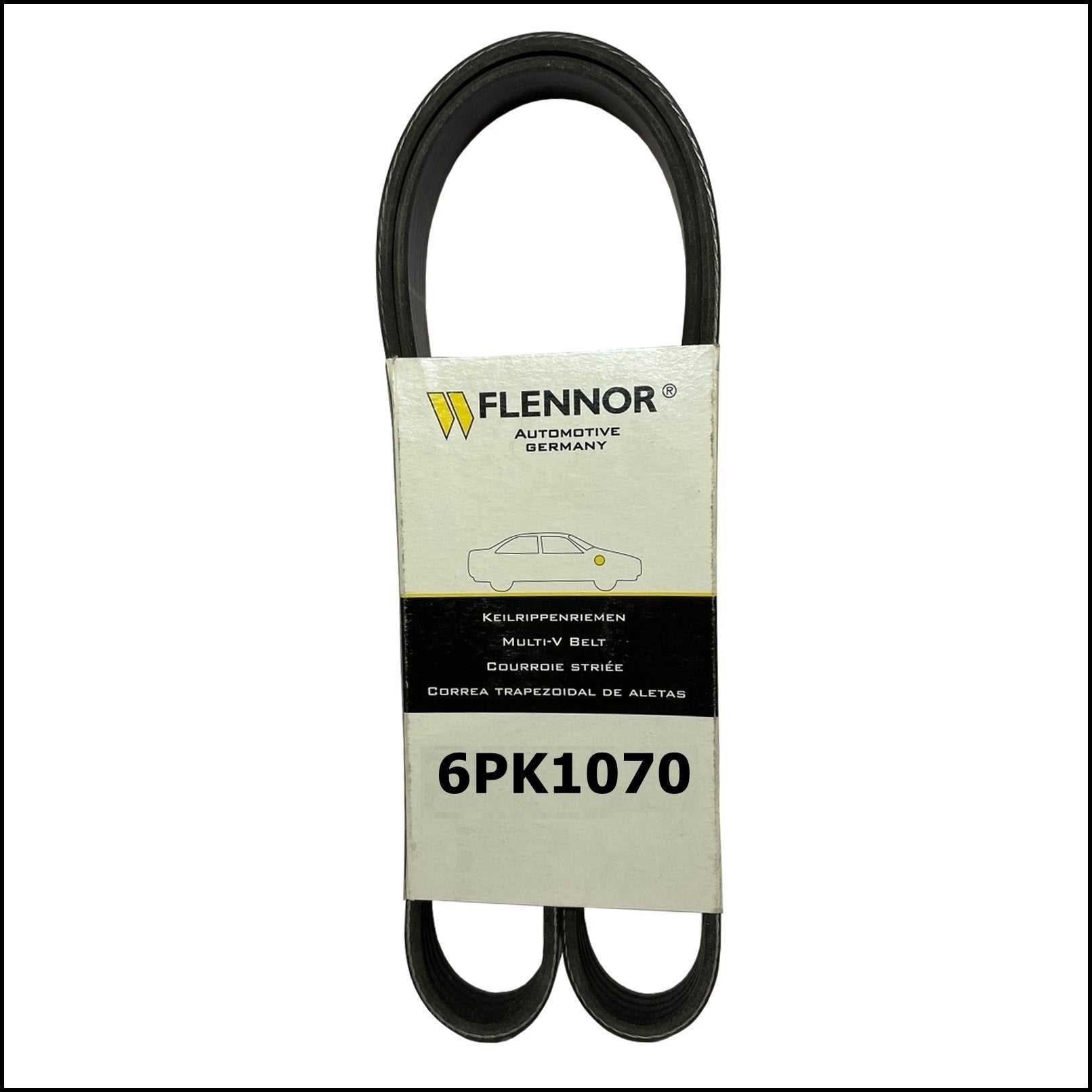 D. Cinghia Servizi Poly-V 6PK1070 (lunghezza 1070) BIBA-RICAMBI