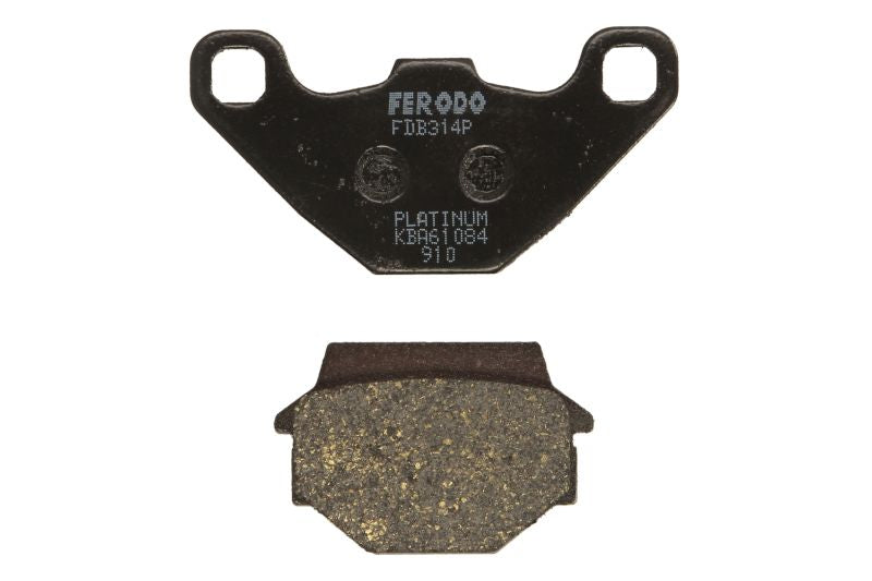 Kit 2 Pastiglie Freno Moto Marca Ferodo Codice | FDB314P BIBA-RICAMBI
