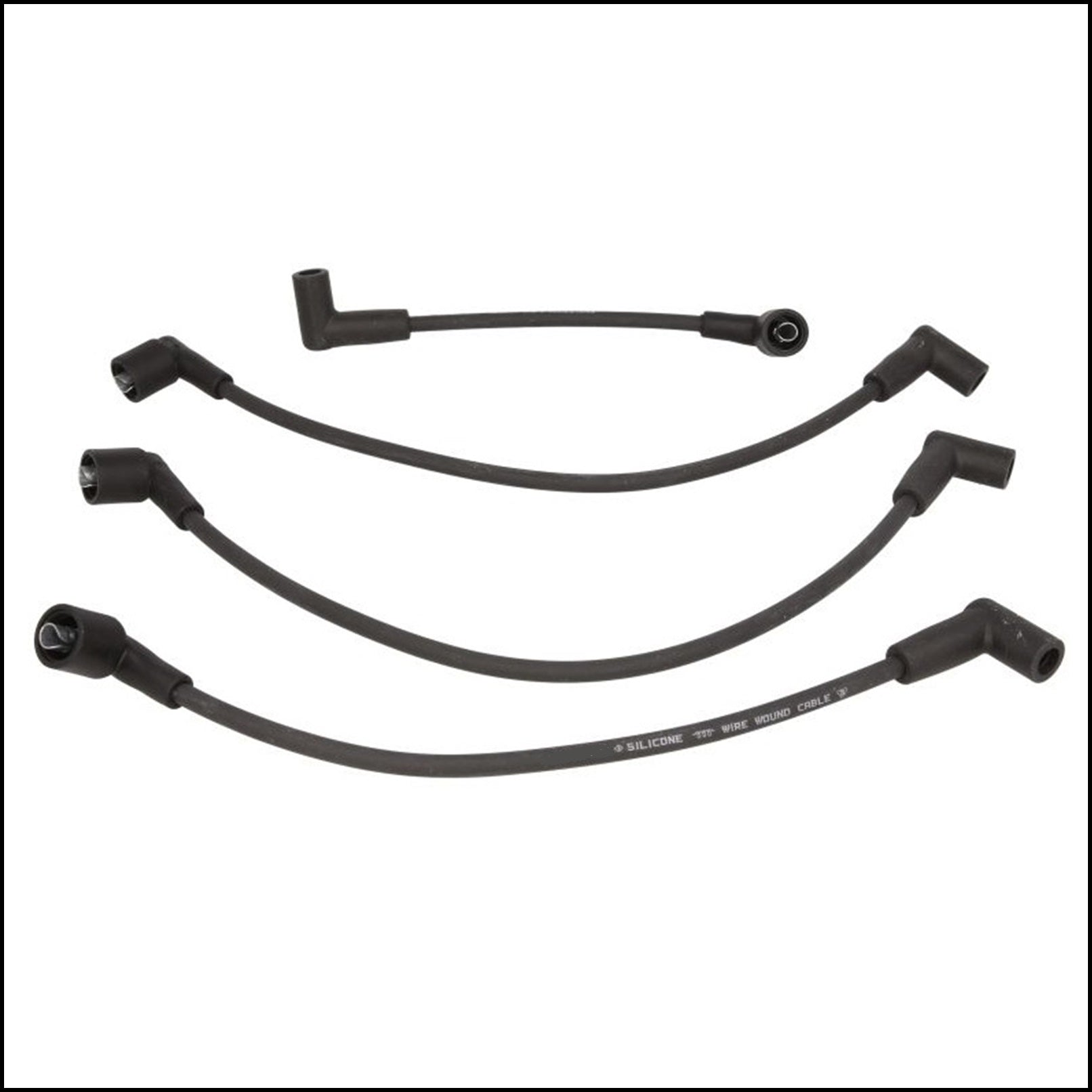 Kit 4 Cavi Candele Accensione Per Fiat Panda I dal 1992> BIBA-RICAMBI