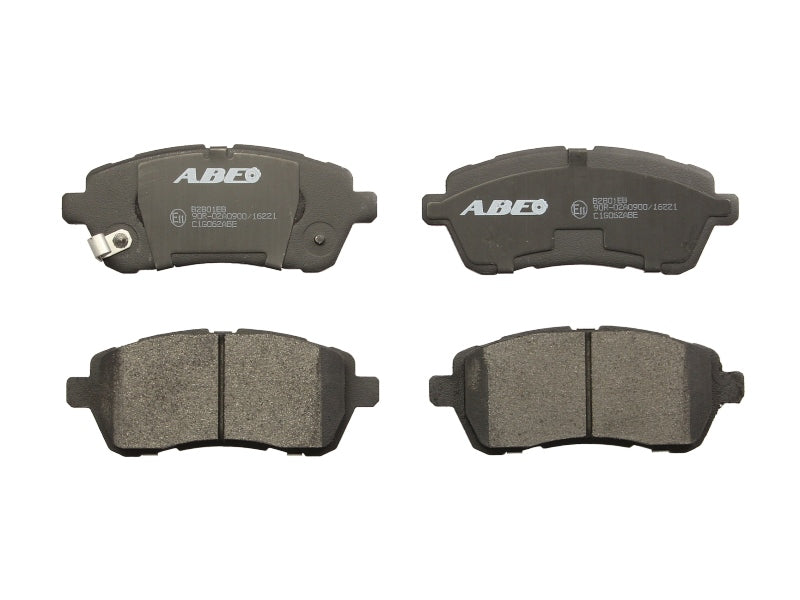 Kit 4 Pastiglie Freno Anteriori Compatibile Per Subaru Justy IV dal 2007> BIBA-RICAMBI