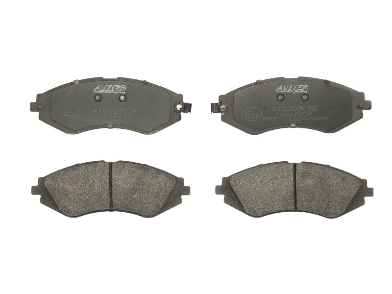 Kit 4 Pastiglie Freno Anteriori Compatibile Per Daewoo Evanda (KLAL) dal 2002> BIBA-RICAMBI
