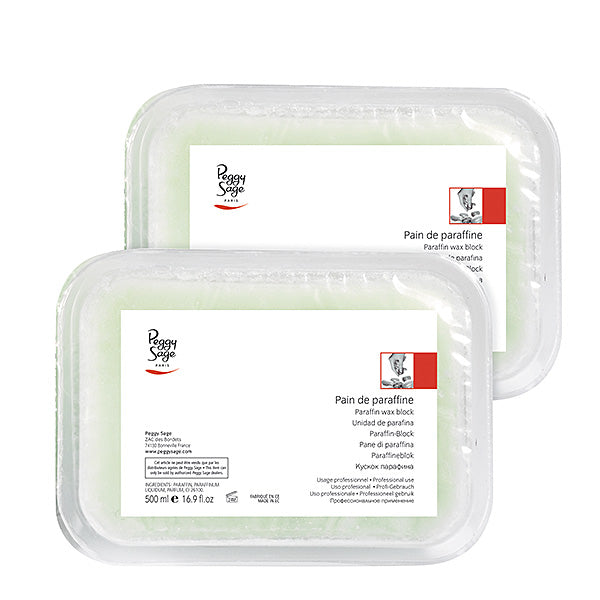 PEGGY SAGE LOTTO 1 PANIDI PARAFFINA AL BURRO DI KARITE 500G