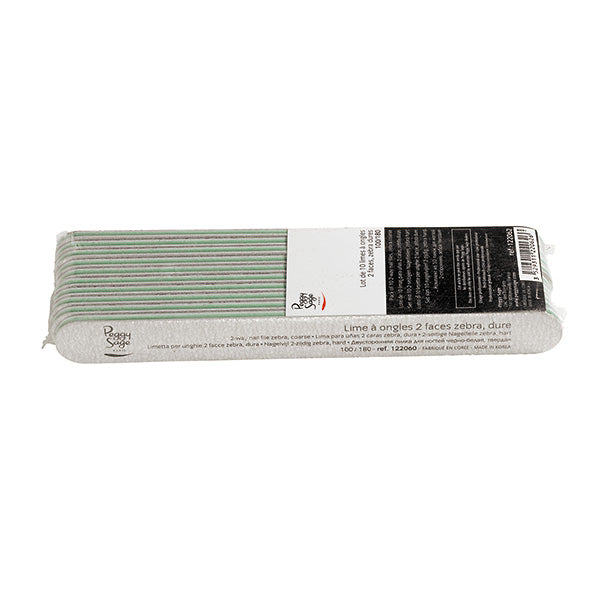 PEGGY SAGE  LOTTO 10 LIMETTE 2 FACCE 100/180, ZEBRA - BIBA-RICAMBI
