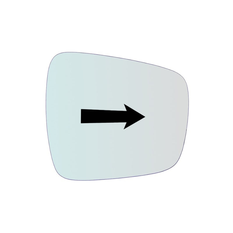 Vetro Retrovisore Asferico Lato DX Compatibile Per KADJAR (HA) dal 2015>