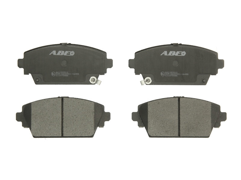 Kit 4 Pastiglie Freno Anteriori Compatibile Per Nissan Almera II (N16) dal 2000-2002 BIBA-RICAMBI