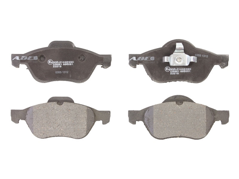 Kit 4 Pastiglie Freno Anteriori Compatibile Per Renault Wind (E4M) dal 2010> BIBA-RICAMBI