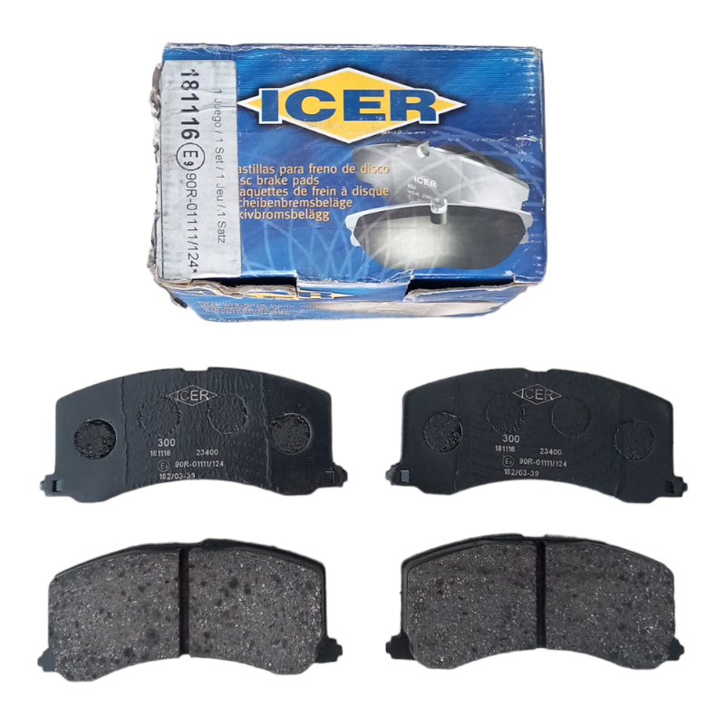 Pastiglie Freno Compatibili Per Suzuki Baleno (EG) art.1181X BIBA-RICAMBI