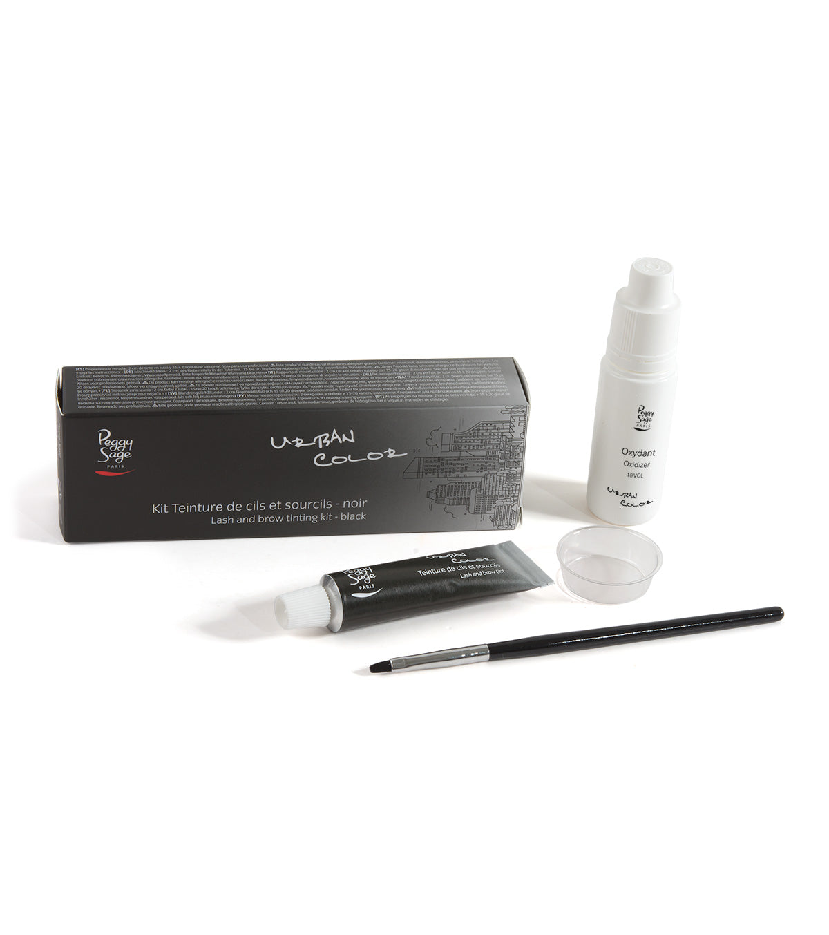 PEGGY SAGE  KIT TINTA PER LE CIGLIA E LE SOPRACCIGLIA  NOIR - BIBA-RICAMBI