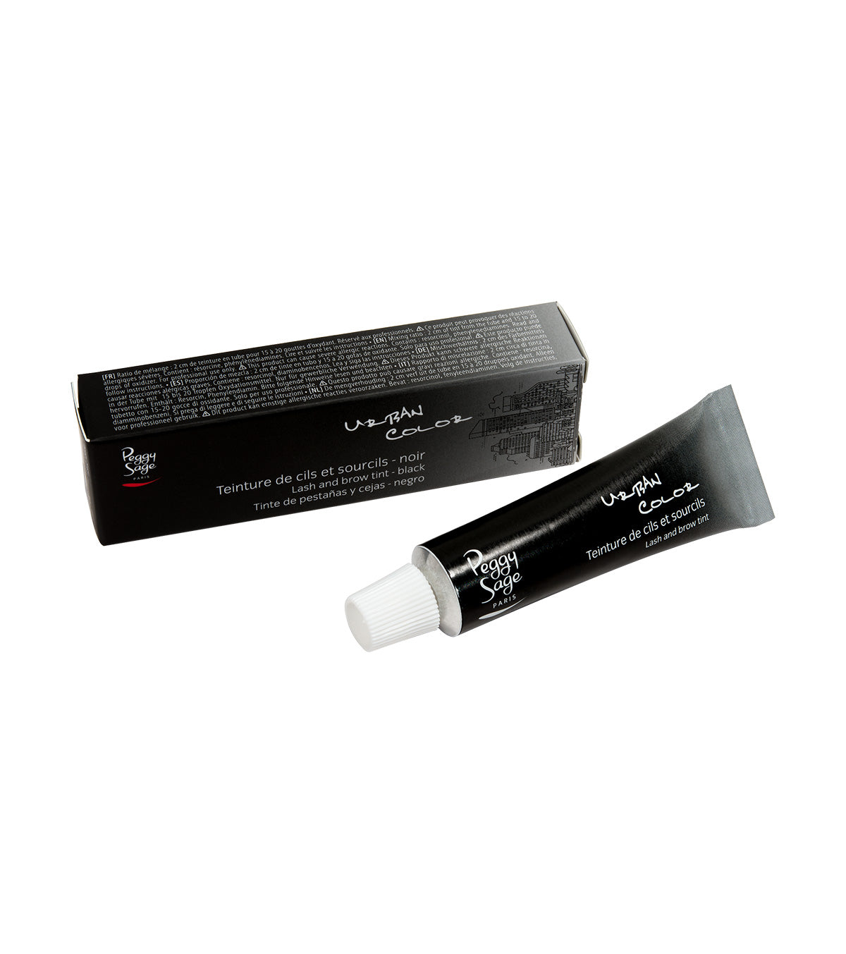 PEGGY SAGE  TINTA PER LE CIGLIA E LE SOPRACCIGLIA  NERO  15ML - BIBA-RICAMBI