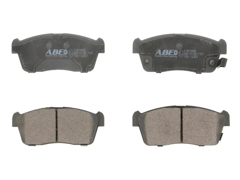 Kit 4 Pastiglie Freno Anteriori Compatibile Per Suzuki Alto VII (GF) dal 2009> BIBA-RICAMBI