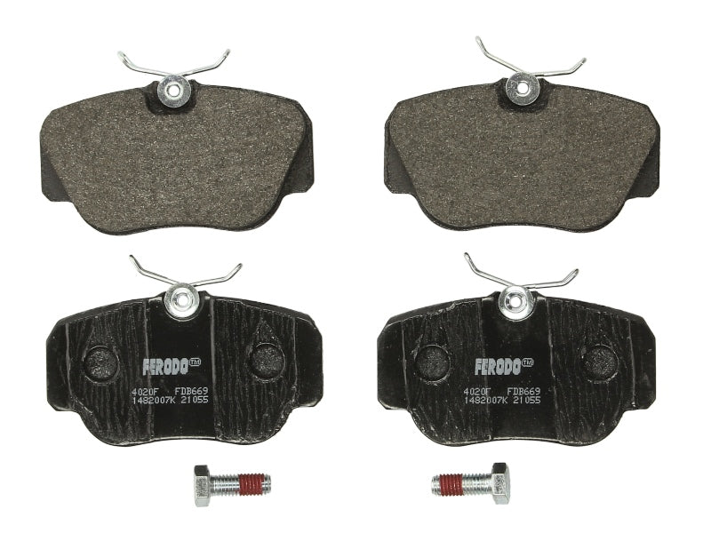 Kit 4 Pastiglie Freno Marca Ferodo Codice | FDB669 BIBA-RICAMBI