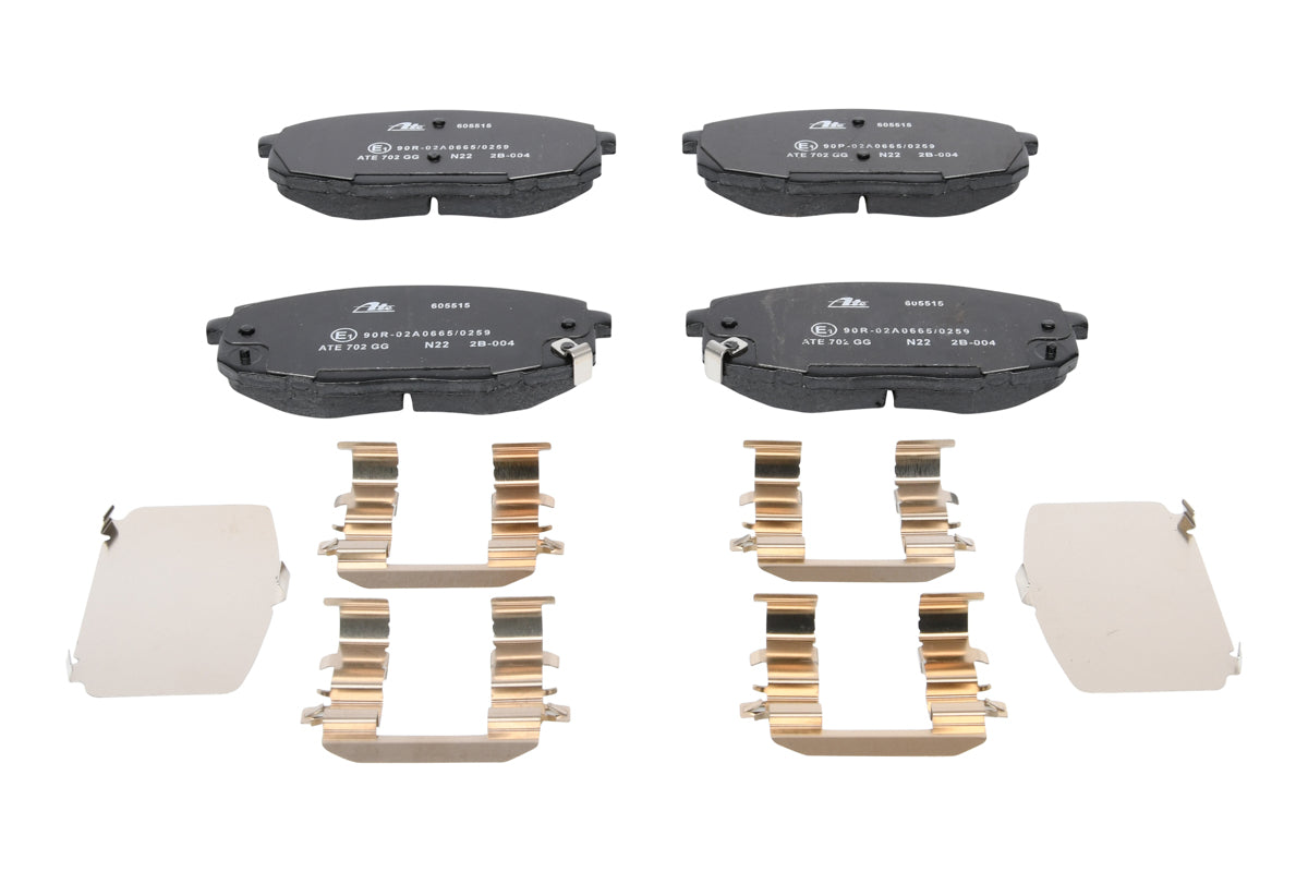 Kit 4 Pastiglie Freno Marca ATE Codice | 13.0460-5515.2 BIBA-RICAMBI