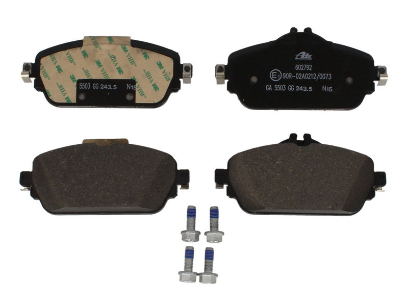 Kit 4 Pastiglie Freno Marca ATE Codice | 13.0460-2792.2 BIBA-RICAMBI