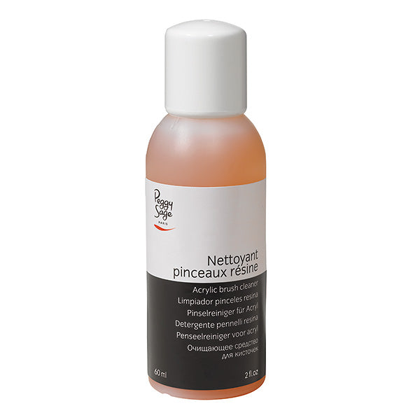 PEGGY SAGE  DETERGENTE PENNELLI RESINA 60ML - BIBA-RICAMBI