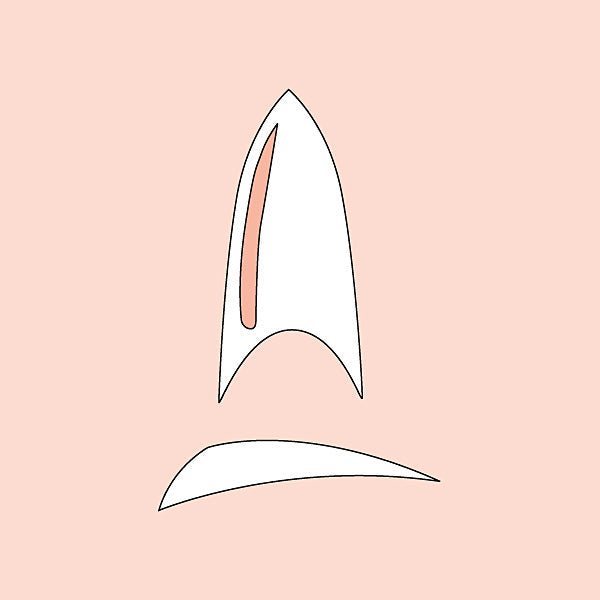 PEGGY SAGE  50 CAPSULE PROFESSIONALI STILETTO CLEAR