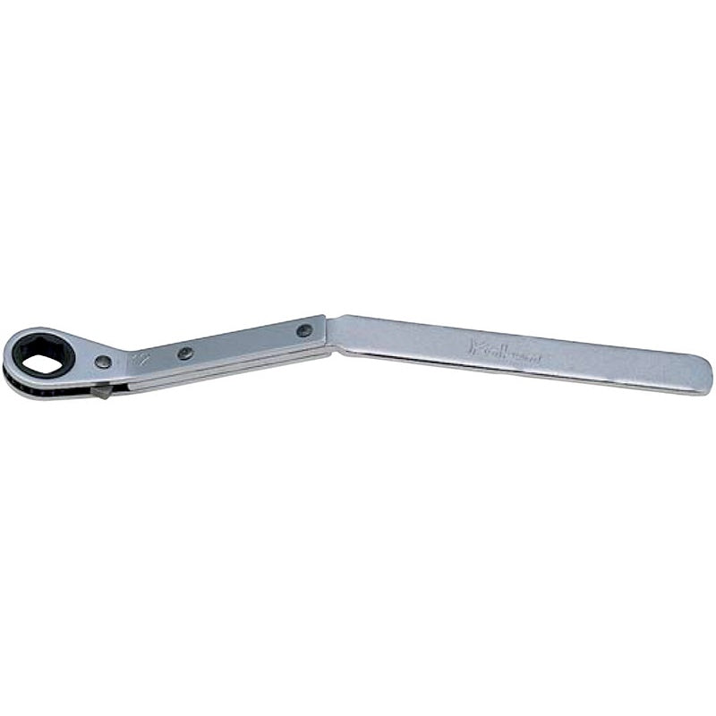 Cricchetto Reversibile Piegato Ø 12 mm Lunghezza 200 mm Per Candelette Art.144KM-12 BIBA-RICAMBI