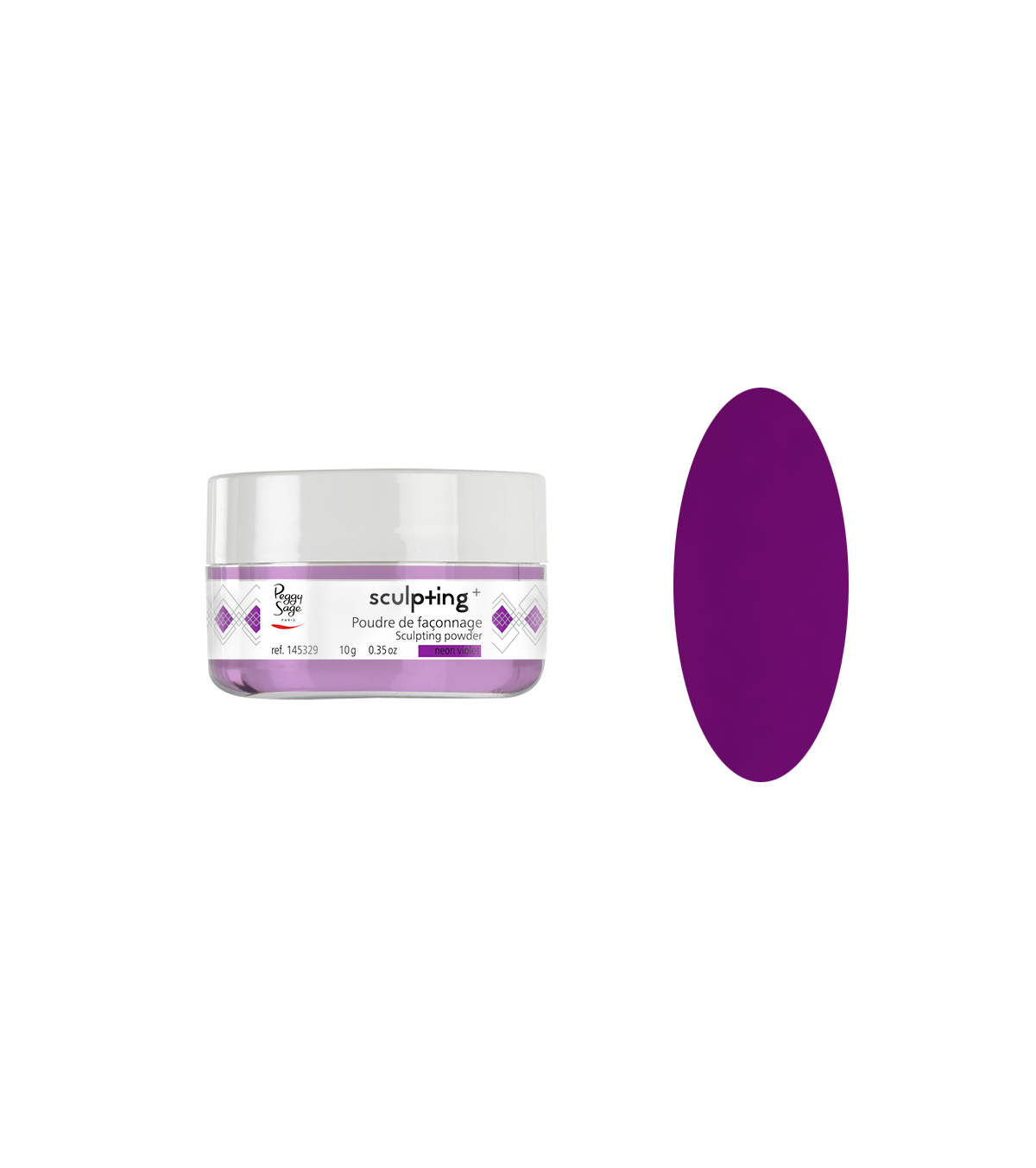 PEGGY SAGE  POLVERE DI MODELLATURA NEON VIOLET -10G - BIBA-RICAMBI