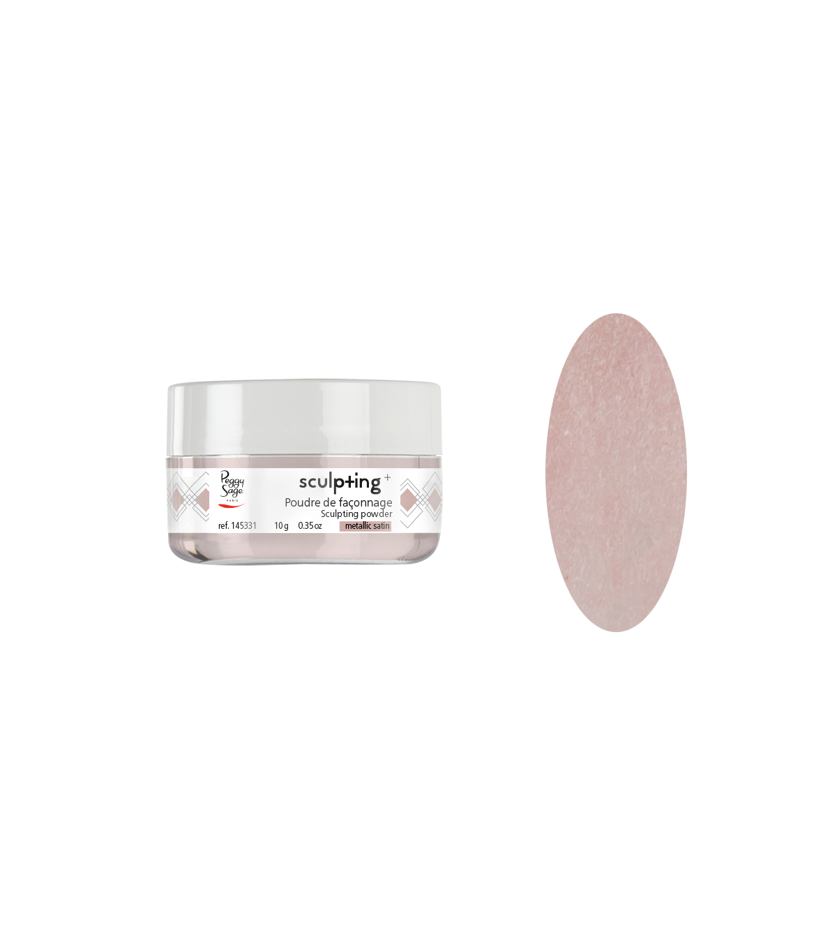 PEGGY SAGE  POLVERE DI MODELLATURA METALLIC SATIN -10G