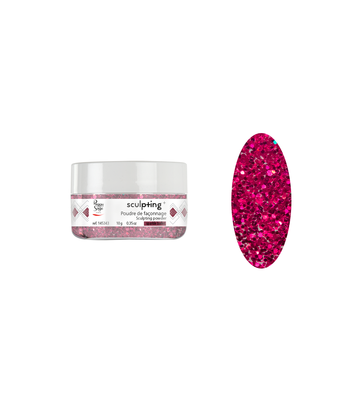 PEGGY SAGE  POLVERE DI MODELLATURA SPARKLE BALLET -10G - BIBA-RICAMBI