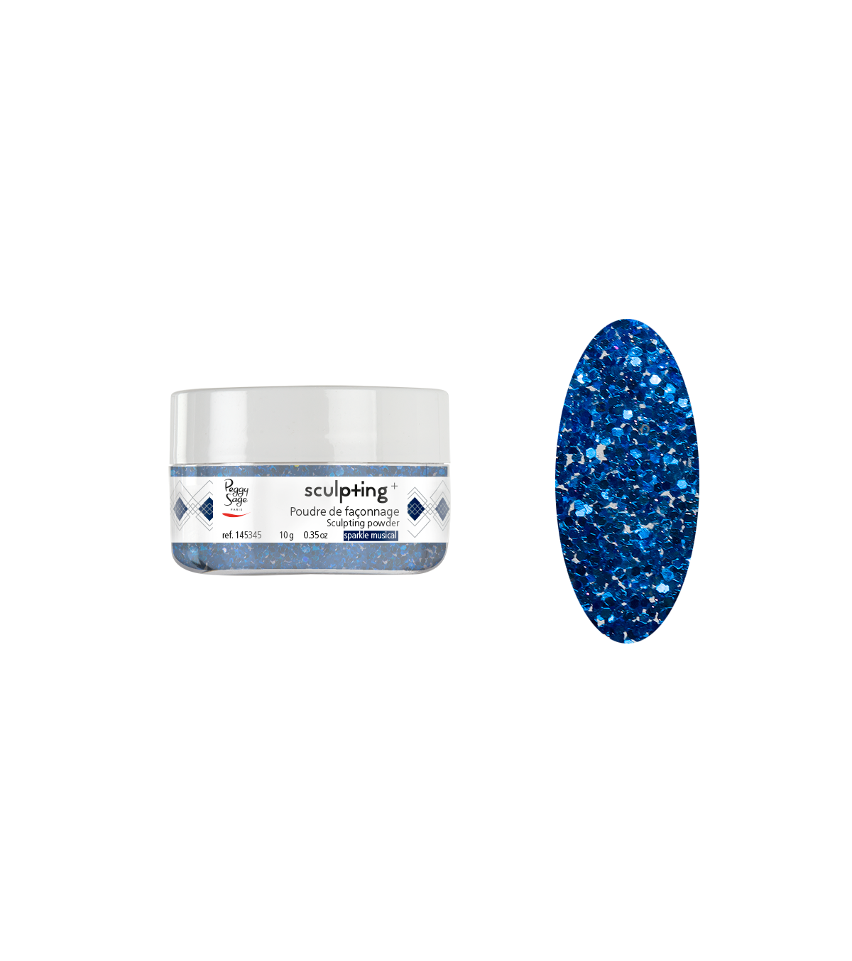 PEGGY SAGE  POLVERE DI MODELLATURA SPARKLE MUSICAL -10G - BIBA-RICAMBI