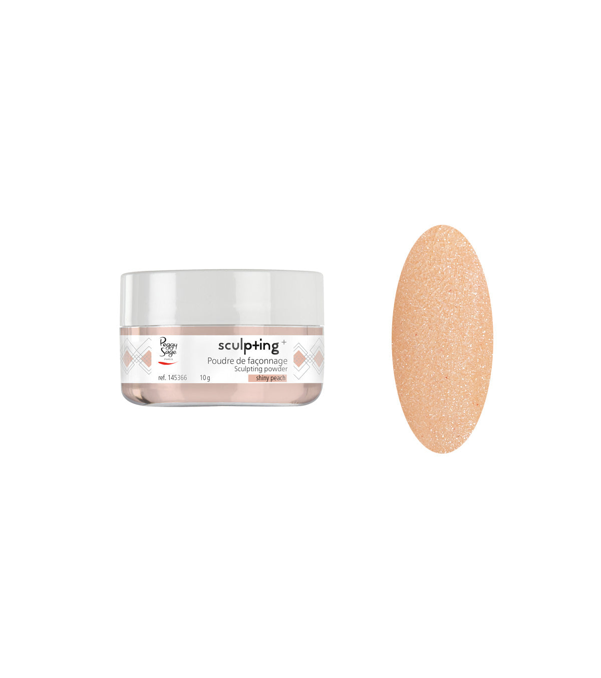 PEGGY SAGE  POLVERE DI MODELLATURA SHINY PEACH -10G - BIBA-RICAMBI