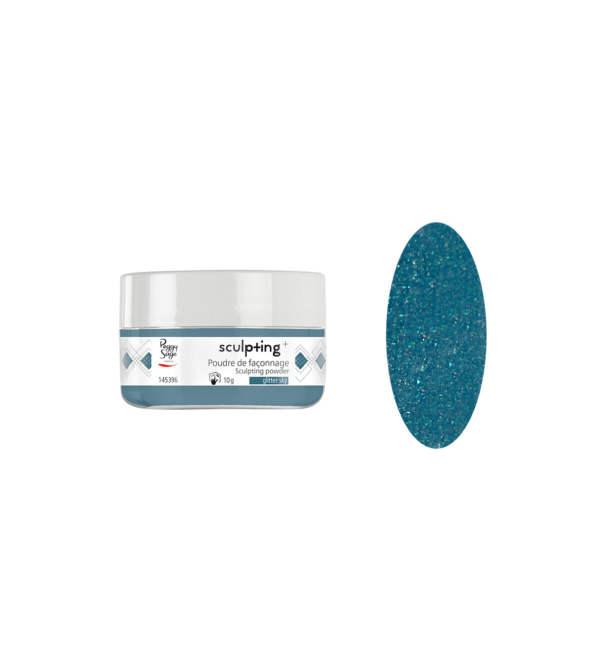 PEGGY SAGE  POLVERE DI MODELLATURA GLITTER SKY - 10G - BIBA-RICAMBI