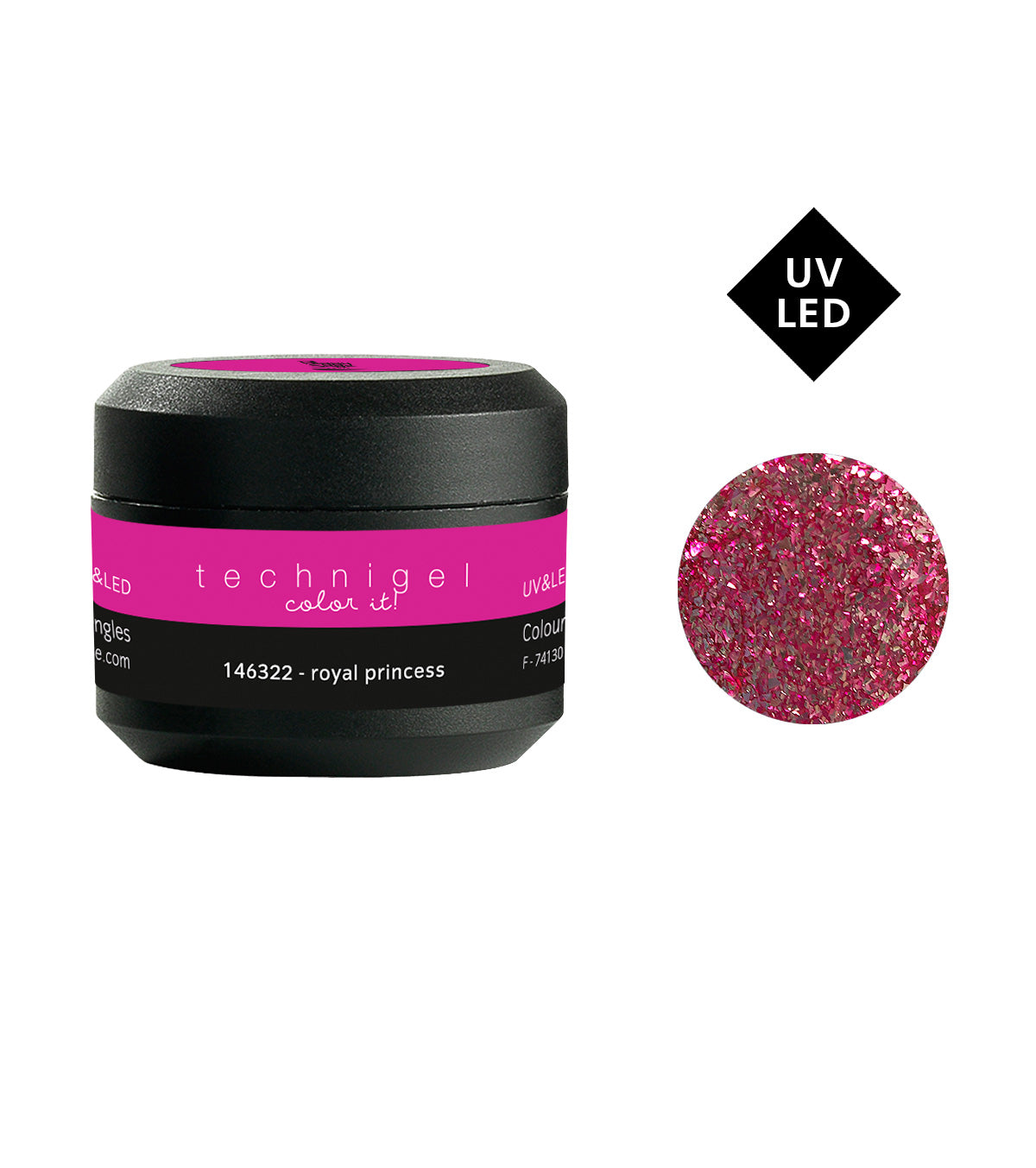 PEGGY SAGE  GEL UV&LED COLORATO PER UNGHIE ROYAL PRINCESS 5G - BIBA-RICAMBI