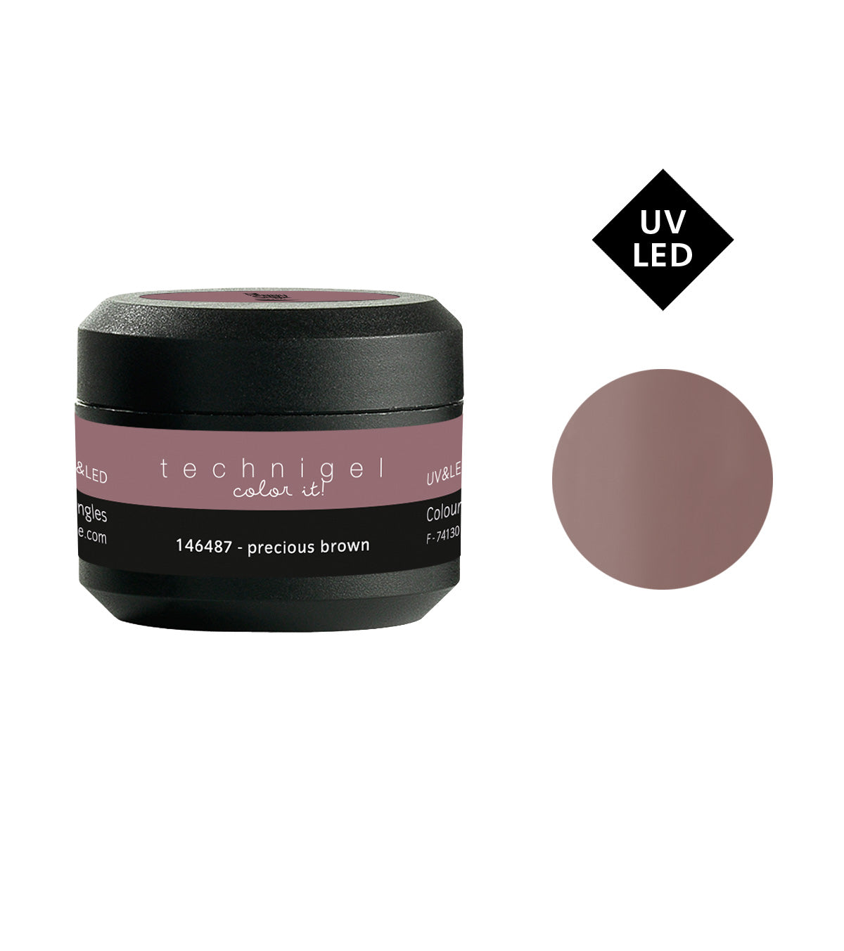 PEGGY SAGE  GEL UV COLORATO PER UNGHIE PRECIOUS BROWN 5G