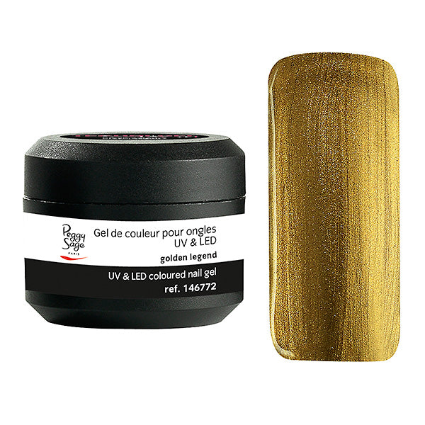 PEGGY SAGE  GEL UV&LED COLORATO PER UNGHIE GOLDEN LEGEND 5G