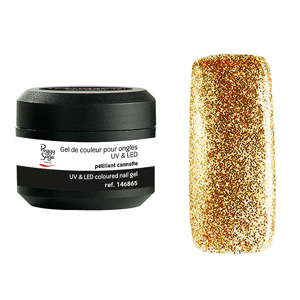 PEGGY SAGE  GEL UV&LED COLORATO PER UNGHIE PETILLANT CANNELLE 5G - BIBA-RICAMBI